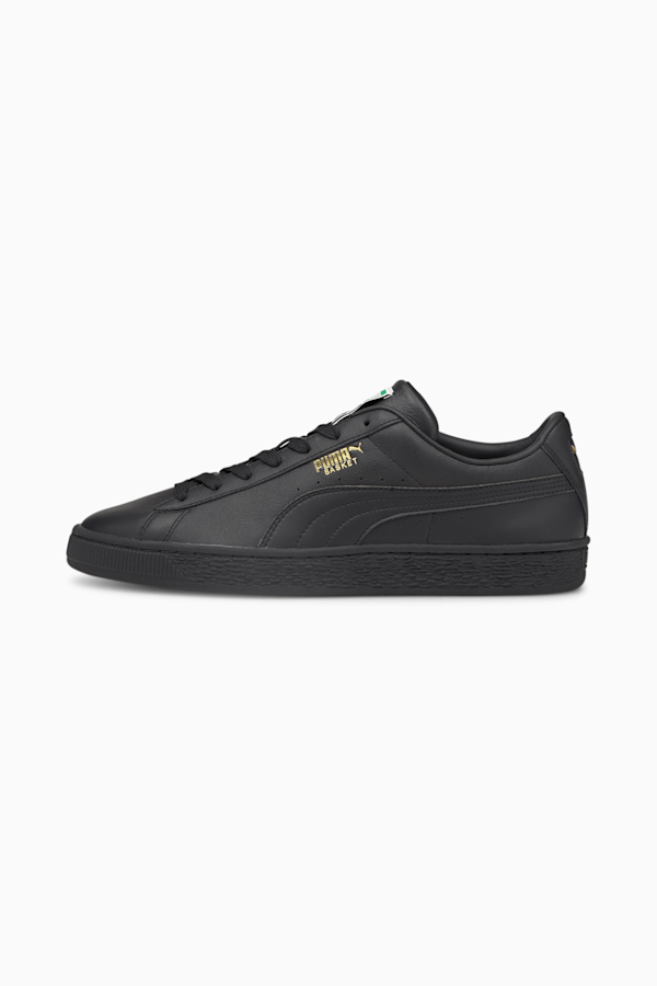 Basket Classic XXI Men's Sneakers, Puma Black-Puma Black, extralarge