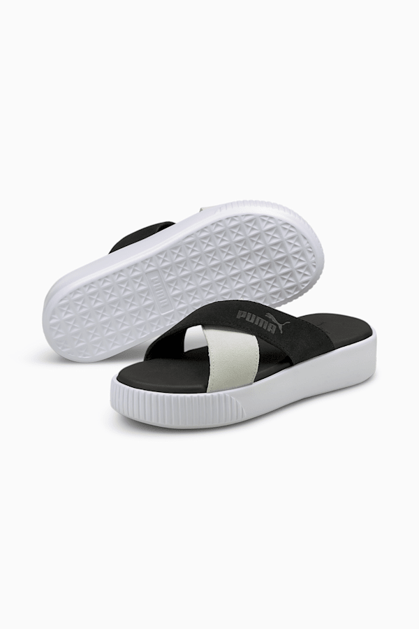 Puma women's platform slide sandals 2025