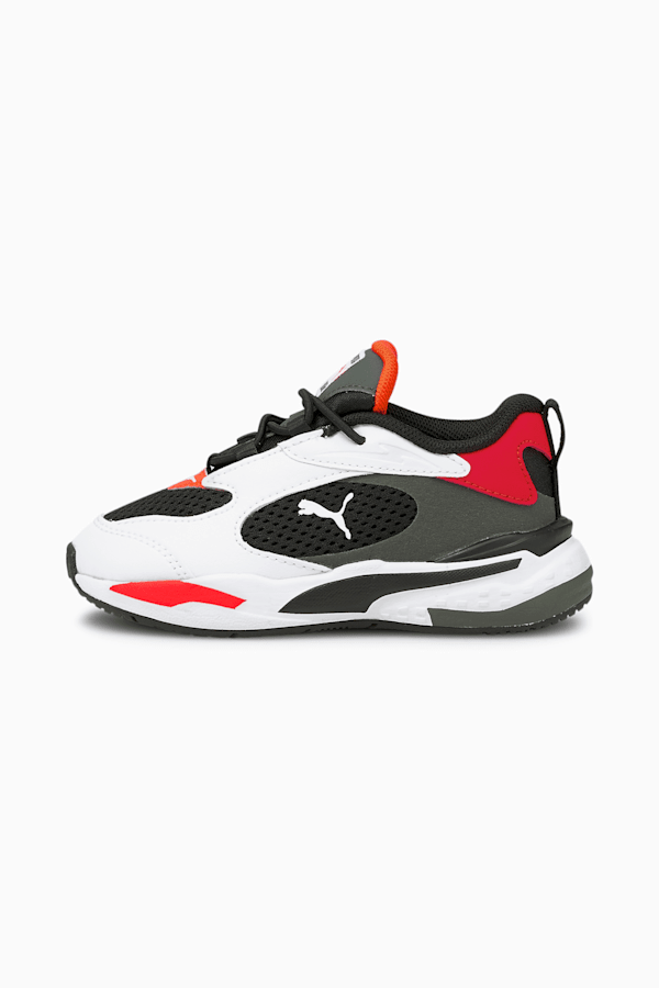 RS-Fast Toddler Shoes, Puma Black-Puma White-Red Blast, extralarge