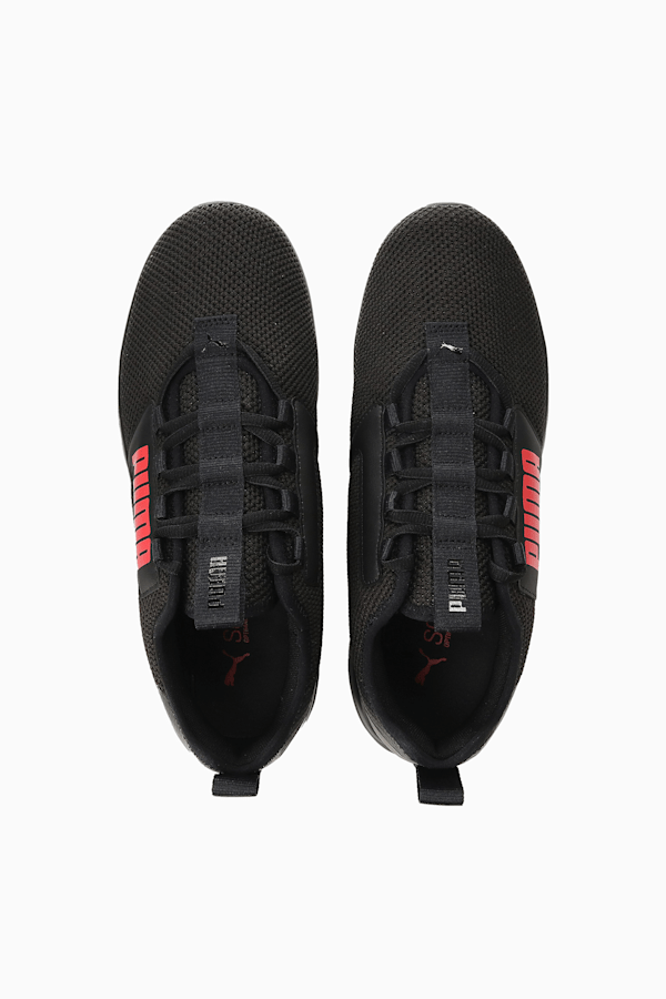 Retaliate Tongue Men's Running Shoes, Puma Black-High Risk Red, extralarge