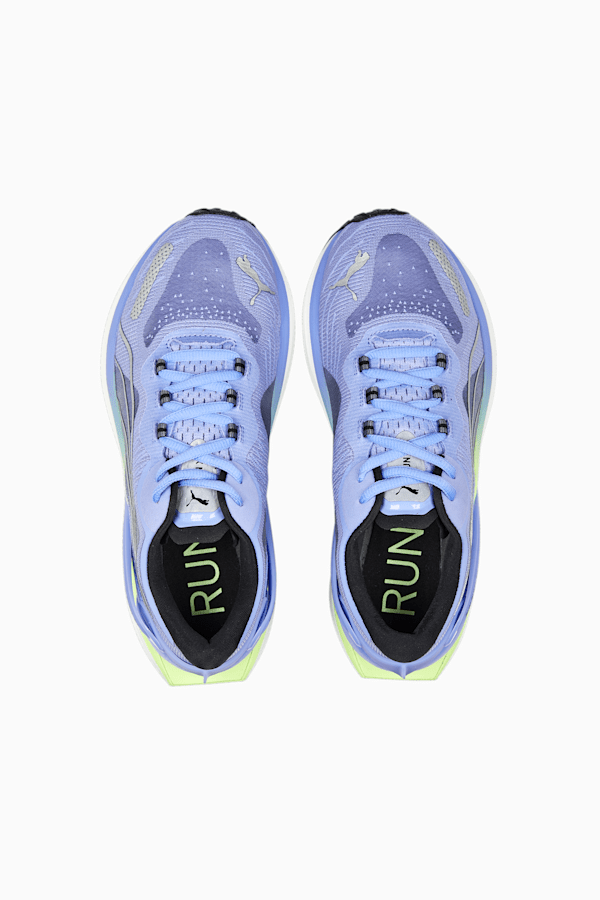 Run XX NITRO™ WNS Running Shoes Women, Elektro Purple-Fizzy Lime-PUMA Silver, extralarge