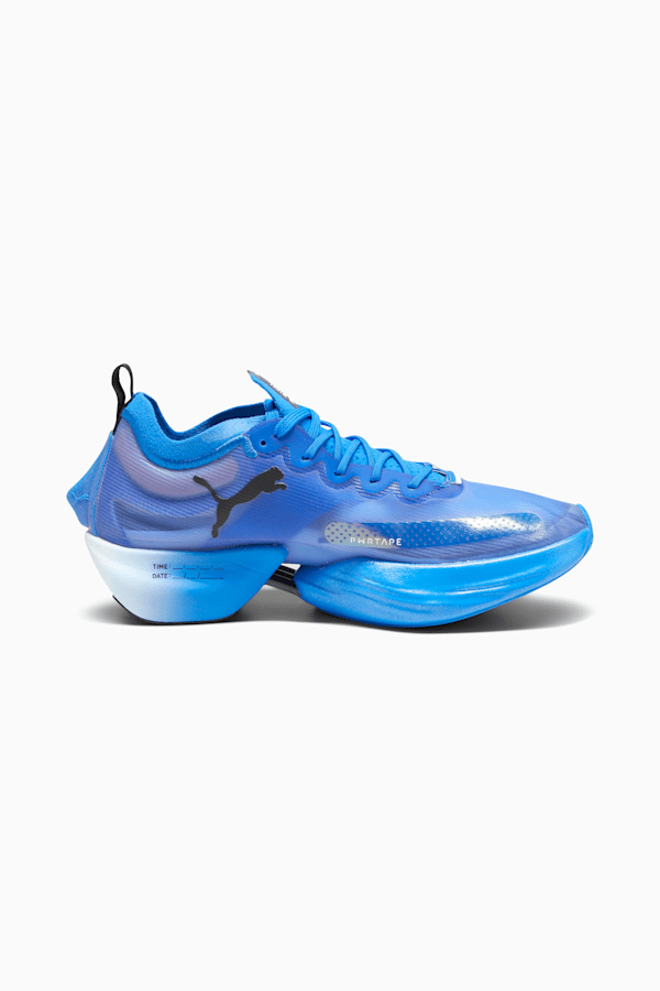 Puma blue sale running shoes