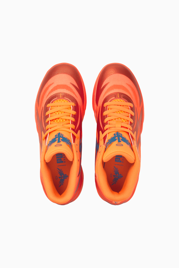 MB.02 Basketball Shoes, Fiery Coral-Ultra Orange, extralarge-GBR