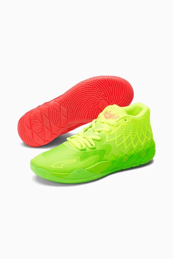 rick and morty hoop shoes