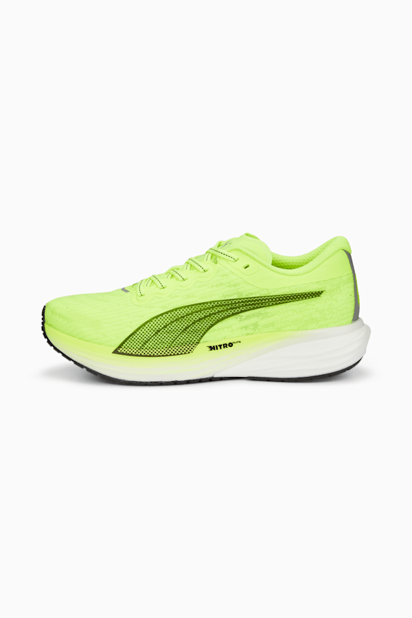 Deviate NITRO™ 2 Men's Running Shoes, Lime Squeeze-Puma Black, extralarge