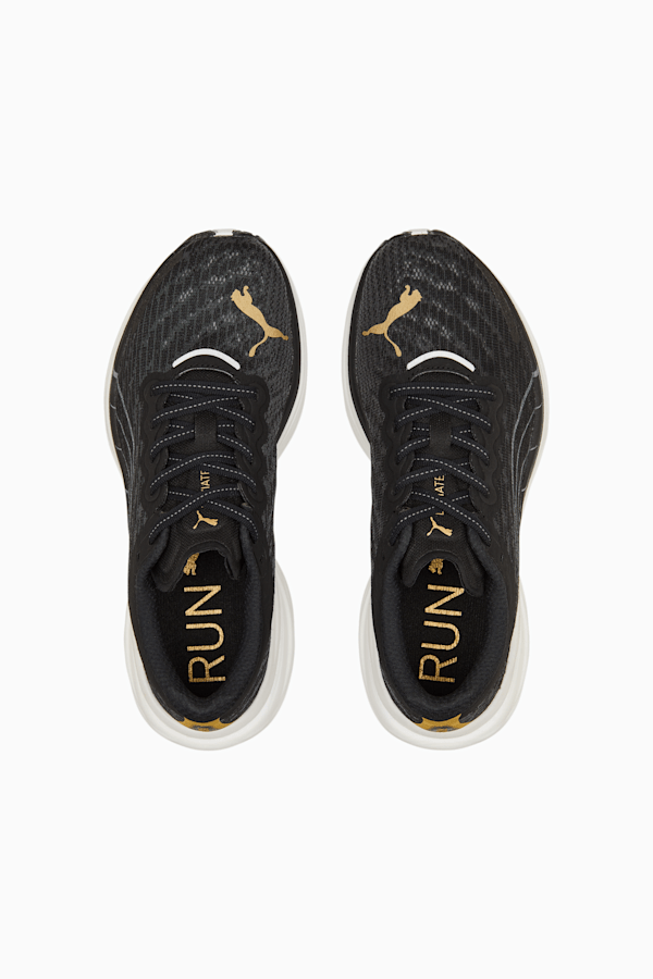 Deviate NITRO™ 2 Women's Running Shoes, Puma Black-Puma Team Gold, extralarge