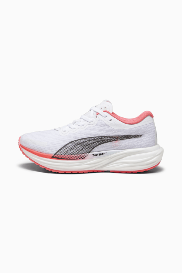 Chaussures de course Deviate NITRO™ 2 Femme, PUMA White-Fire Orchid-Icy Blue, extralarge