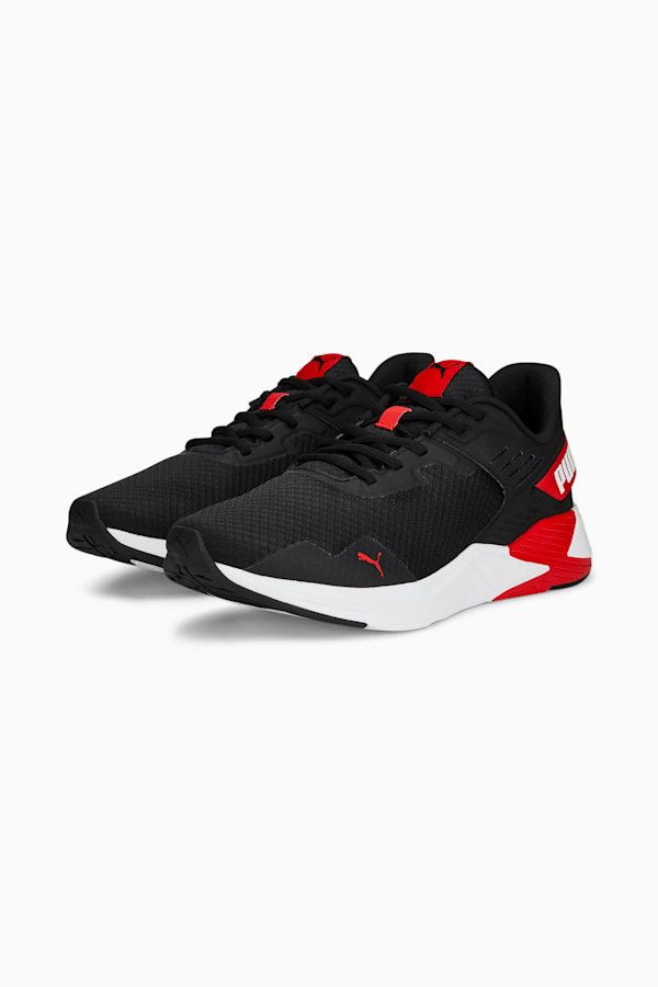 Disperse XT 2 Mesh Training Shoes, PUMA Black-For All Time Red-PUMA White, extralarge-GBR