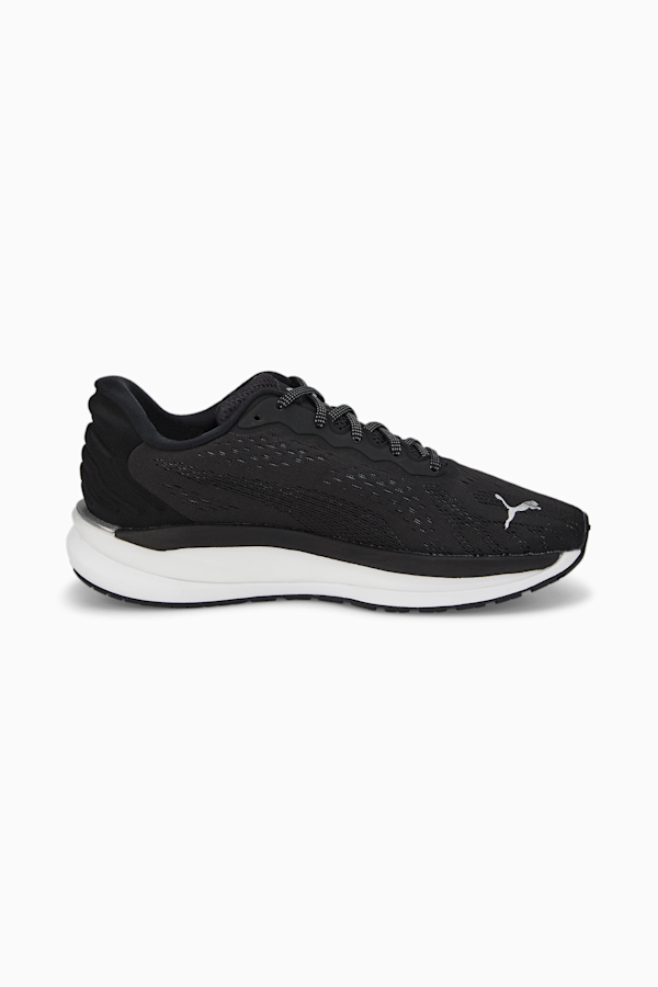 Magnify NITRO Surge Running Shoes Women, Puma Black-Metallic Silver, extralarge-GBR