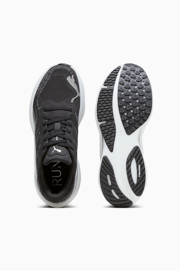 Magnify NITRO 2 Men's Running Shoes, PUMA Black-PUMA White-PUMA Silver, extralarge-GBR