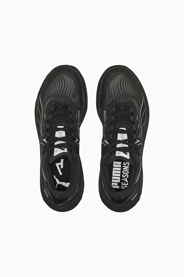 Voyage NITRO 2 Men's Trail Running Shoes, Puma Black-Metallic Silver, extralarge