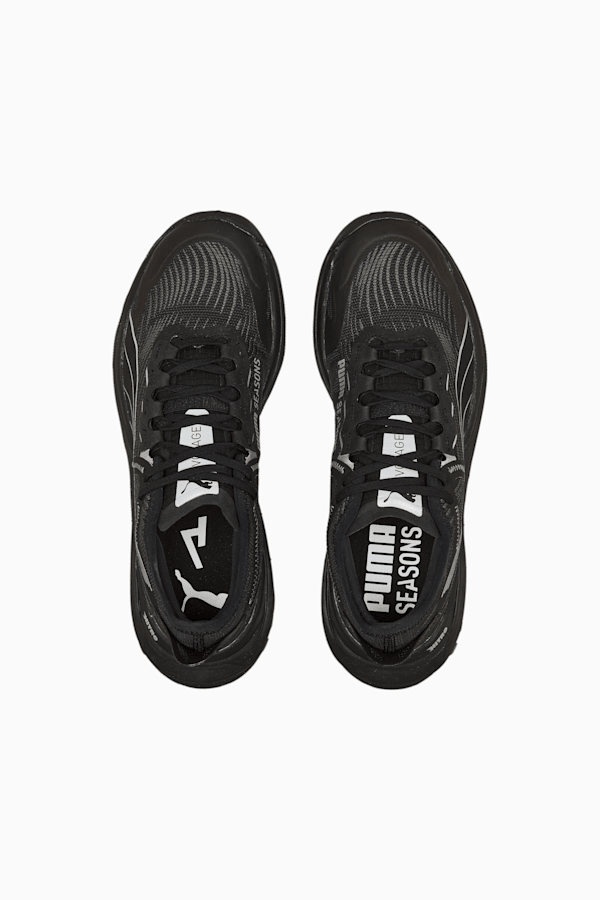 Voyage NITRO 2 Men's Trail Running Shoes, Puma Black-Metallic Silver, extralarge-GBR