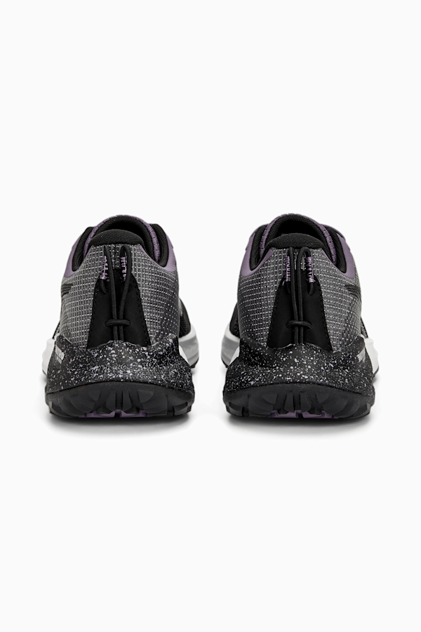 Fast-Trac NITRO Women's Trail Running Shoes, Purple Charcoal-PUMA Black, extralarge