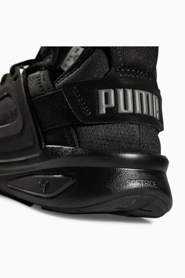 Puma men black limitless running shoes sale