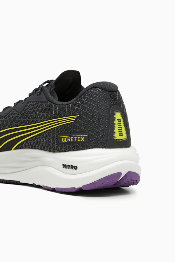 Velocity NITRO 2 GORE-TEX® Running Shoes Women, PUMA Black-Purple Pop-Yellow Burst, extralarge-GBR
