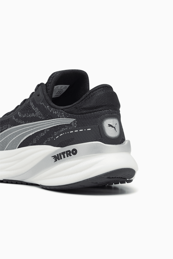 Magnify NITRO™ 2 Women's Running Shoes, PUMA Black-PUMA White-PUMA Silver, extralarge-GBR