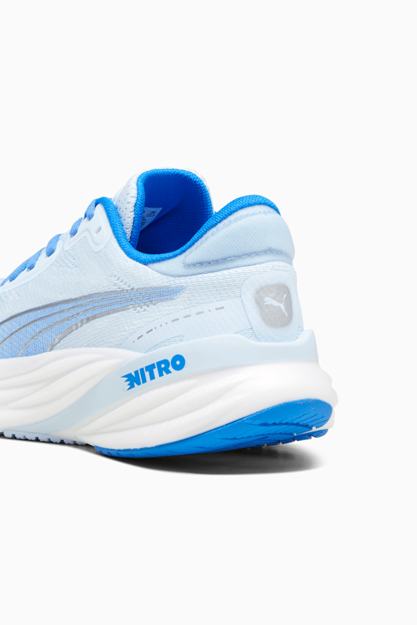 Nike womens running shoes light blue discount