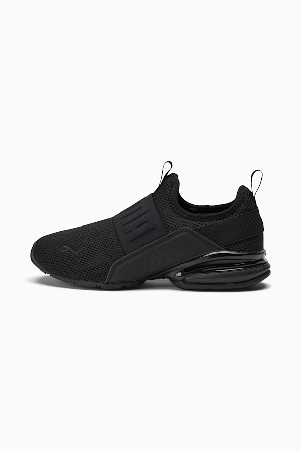 Puma black shoes mens zip up clearance