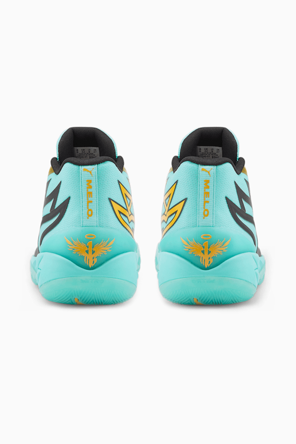 MB.02 HONEYCOMB Basketball Shoes, Elektro Aqua, extralarge