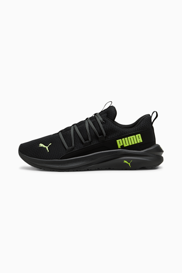 Softride One4all Running Shoes Men, PUMA Black-Lime Pow-Cool Dark Gray, extralarge-GBR