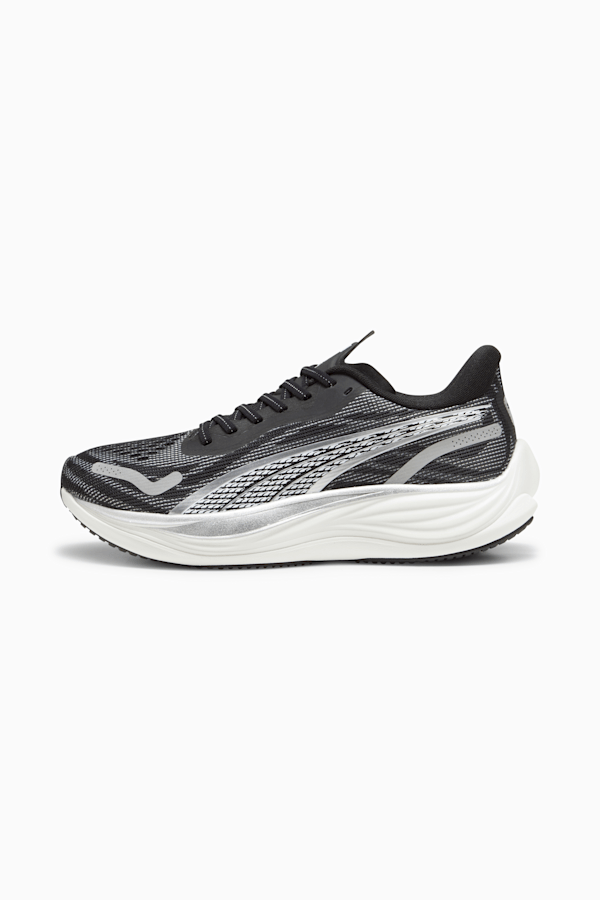 Black and white puma running shoes outlet
