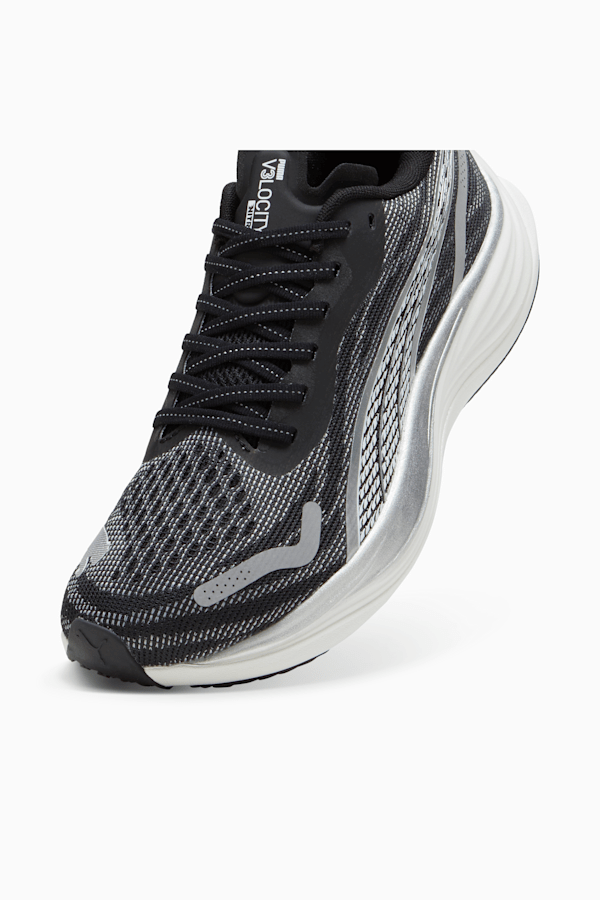 Puma men cheap black running shoes