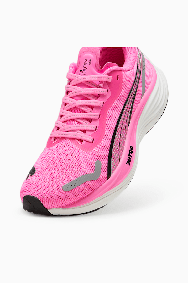 Velocity NITRO™ 3 Women's Running Shoes, Poison Pink-PUMA Black-PUMA Silver, extralarge-GBR