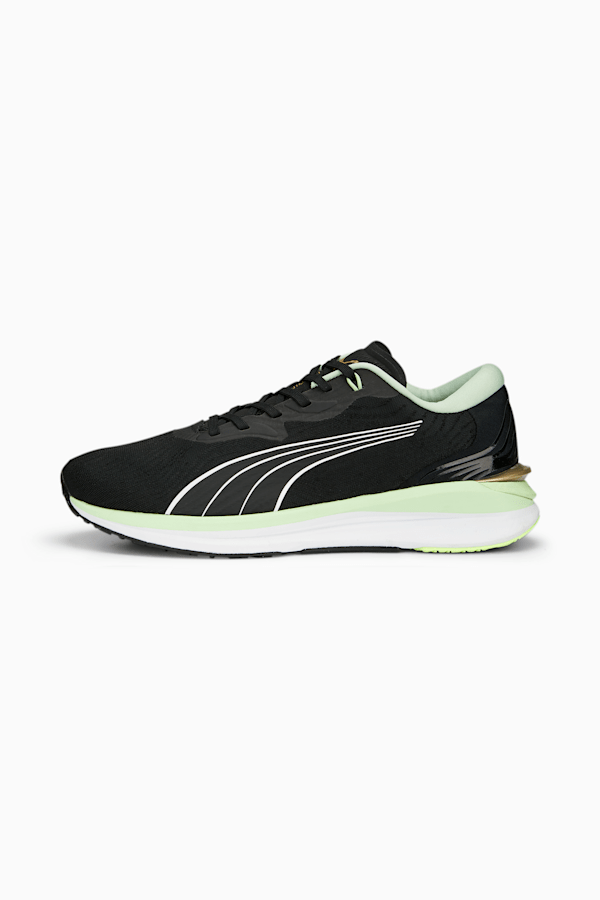 Electrify NITRO 2 Run 75 Running Shoes Men, PUMA Black-Light Mint-PUMA Gold, extralarge-GBR