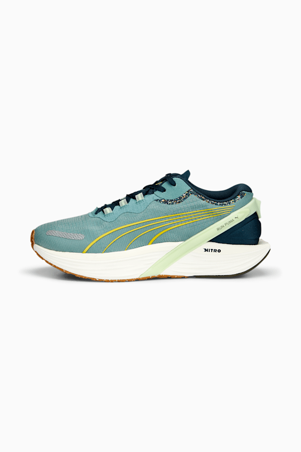 PUMA x FIRST MILE Run XX NITRO Running Shoes Women, Adriatic-Dark Night-Fresh Pear, extralarge-GBR