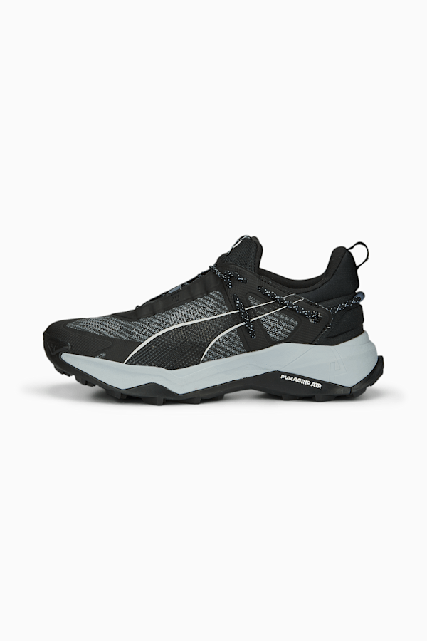 Puma black shiny shoes cheap