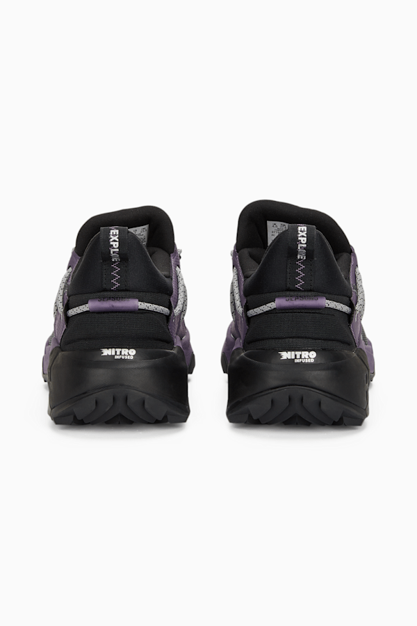 Explore NITRO™ Women's Hiking Shoes, Purple Charcoal-PUMA Black-PUMA Silver, extralarge