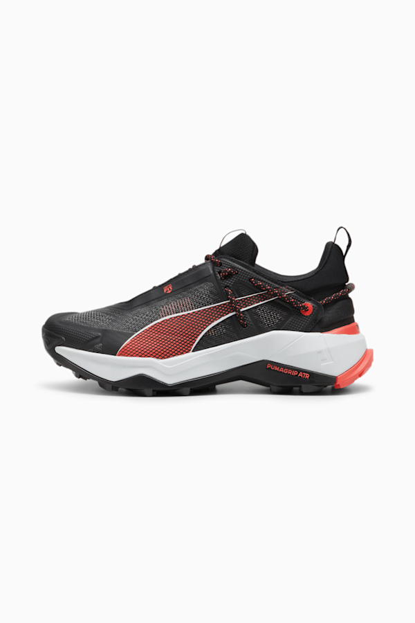 Explore NITRO™ Women's Hiking Shoes, PUMA Black-Active Red-Silver Mist, extralarge