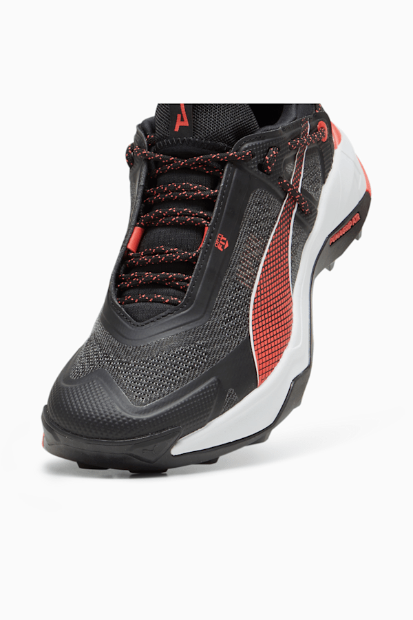 Explore NITRO™ Women's Hiking Shoes, PUMA Black-Active Red-Silver Mist, extralarge