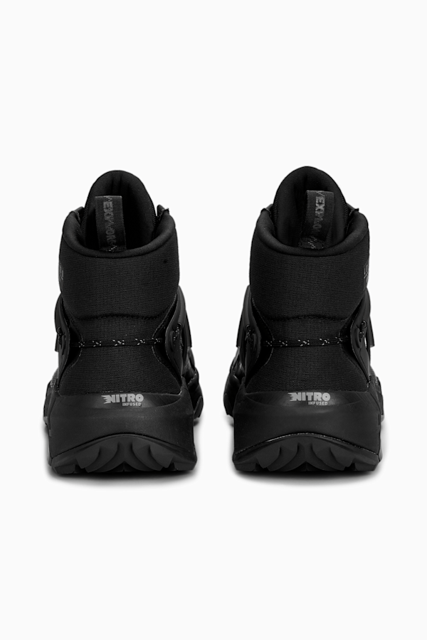 Explore NITRO Mid GORE-TEX Men's Hiking Shoes, PUMA Black-Cool Dark Gray, extralarge