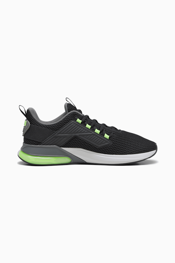 Cell Rapid Running Shoes, PUMA Black-Cool Dark Gray-Pro Green, extralarge