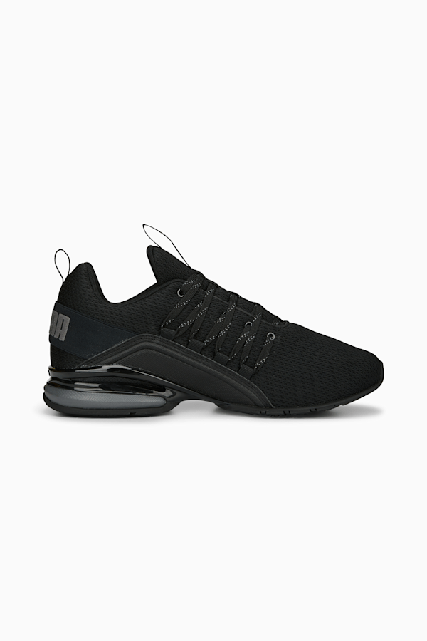 Running shoes deals men black