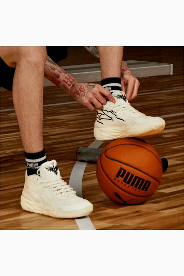 Puma basketball shoes on feet sale