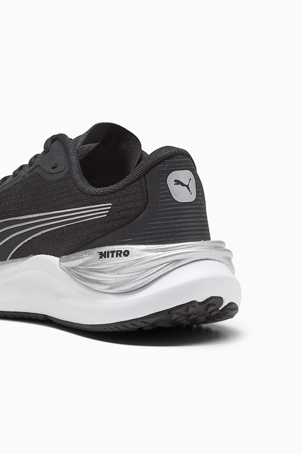 Electrify NITRO™ 3 Women's Running Shoes, PUMA Black-PUMA Silver, extralarge-GBR