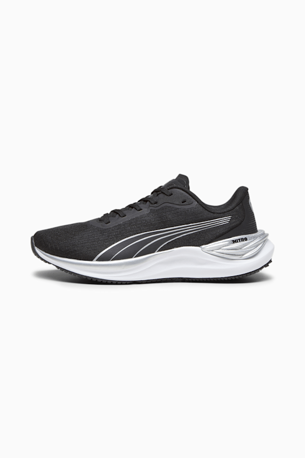 Electrify NITRO™ 3 Women's Running Shoes, PUMA Black-PUMA Silver, extralarge-GBR