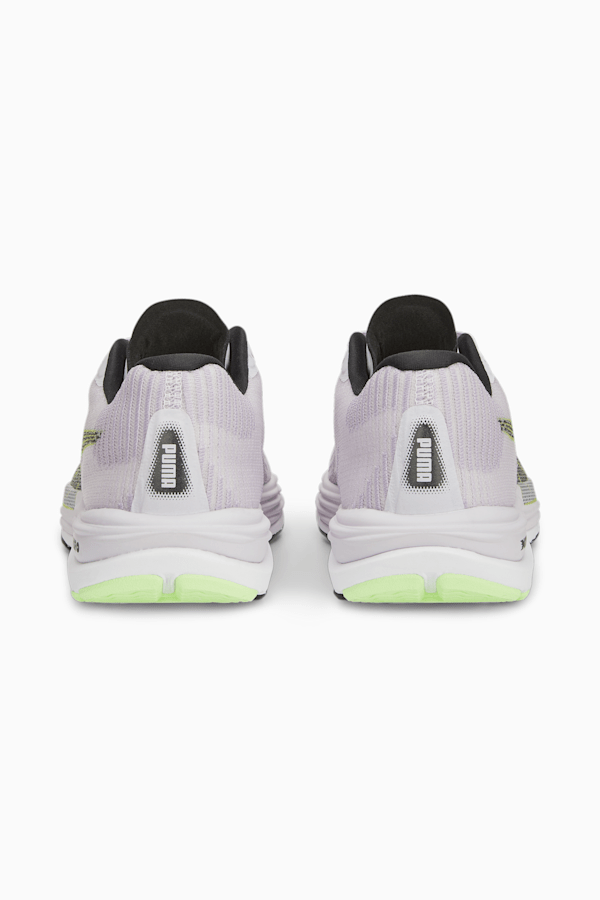 Velocity NITRO 2 Fade Running Shoes Women, Spring Lavender-PUMA Black-Fizzy Lime, extralarge
