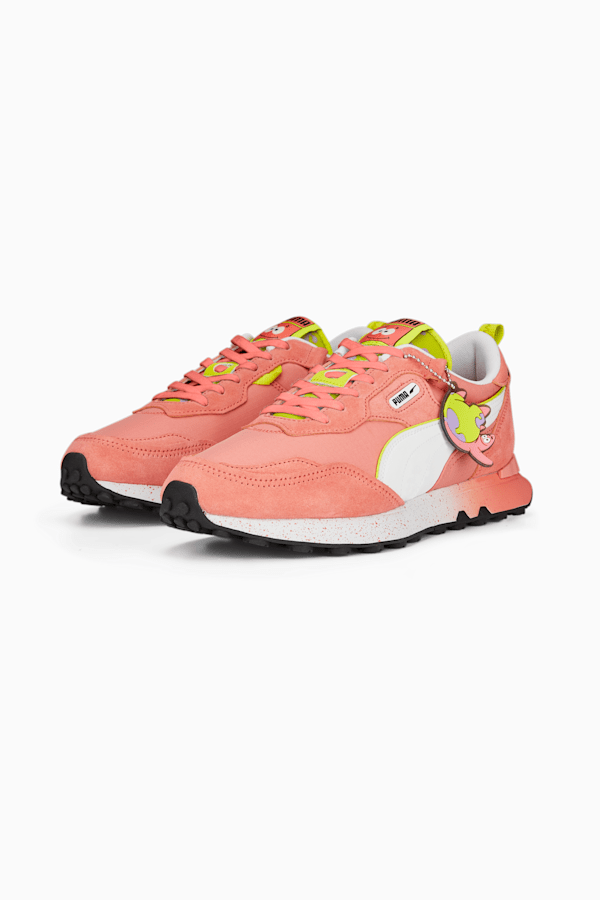 PUMA x SPONGEBOB Rider FV Sneakers, Carnation Pink-PUMA White, extralarge