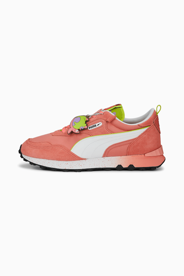 PUMA x SPONGEBOB Rider FV Sneakers, Carnation Pink-PUMA White, extralarge