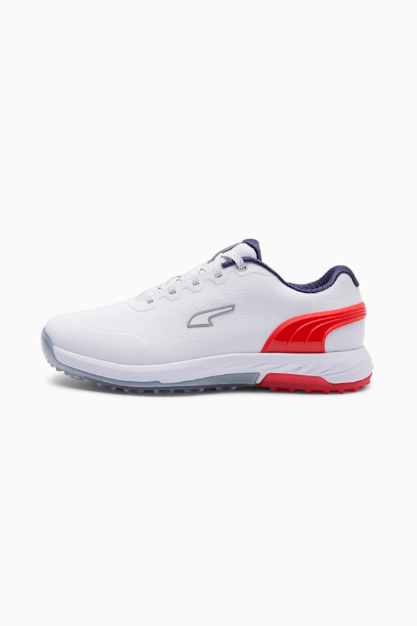 Alphacat Nitro Golf Shoes Men, PUMA White-For All Time Red-PUMA Navy, extralarge-GBR