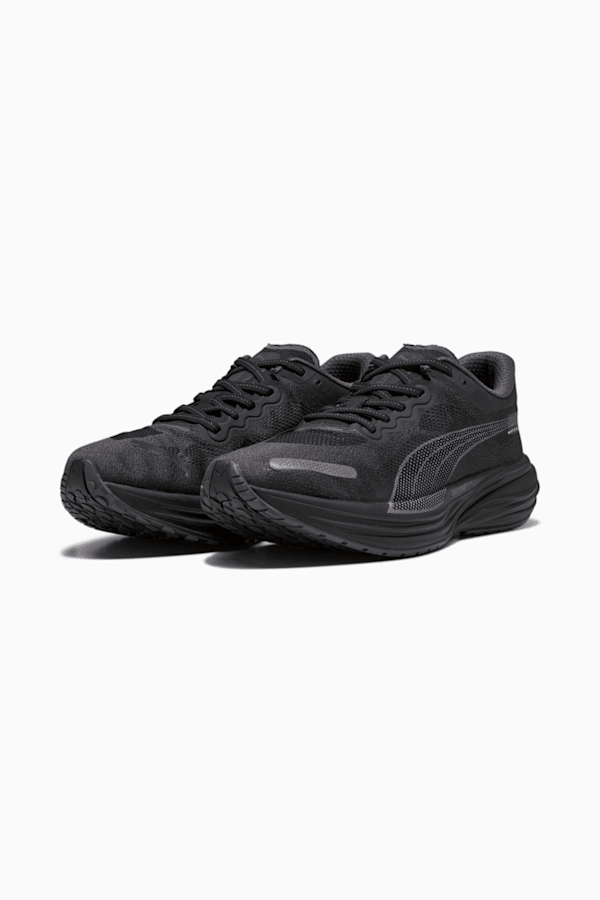 Deviate NITRO 2 WTRepel Men's Running Shoes, PUMA Black-Dark Coal, extralarge-GBR