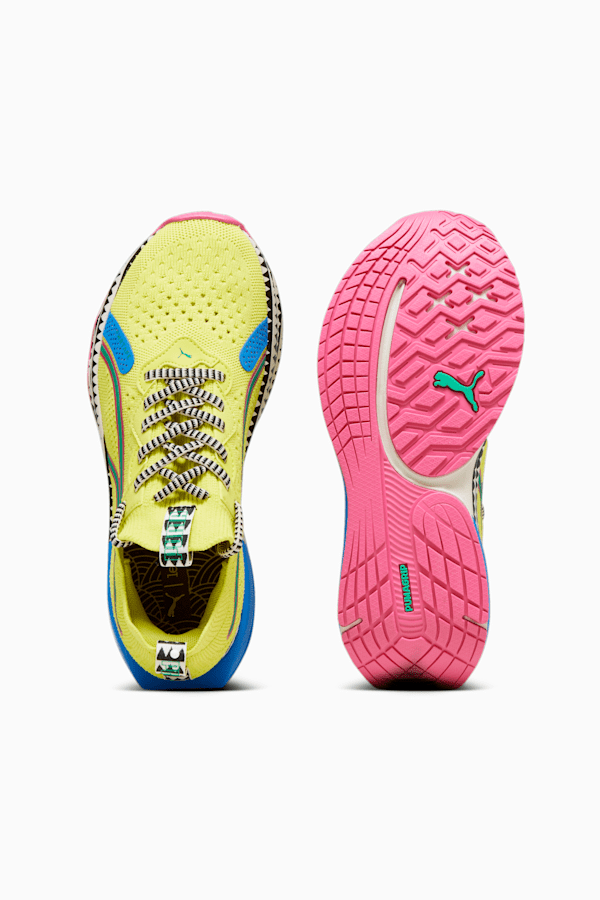 PUMA x LEMLEM NITRO™ Luxe Training Shoes Women, Yellow Burst-Racing Blue-Pink Glimmer, extralarge