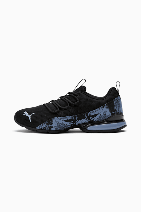 Riaze Prowl Ice Dye Women's Running Shoes, PUMA Black-Filtered Ash, extralarge