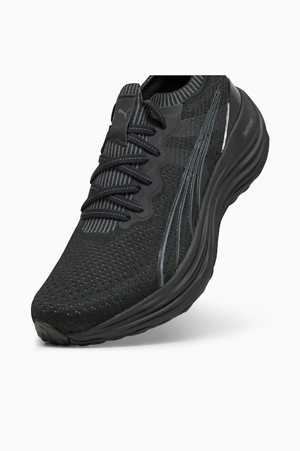 Knitted running shoes top