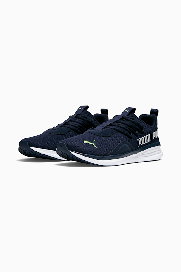 Star Vital Refresh Men's Running Shoes, PUMA Navy-Fizzy Lime, extralarge
