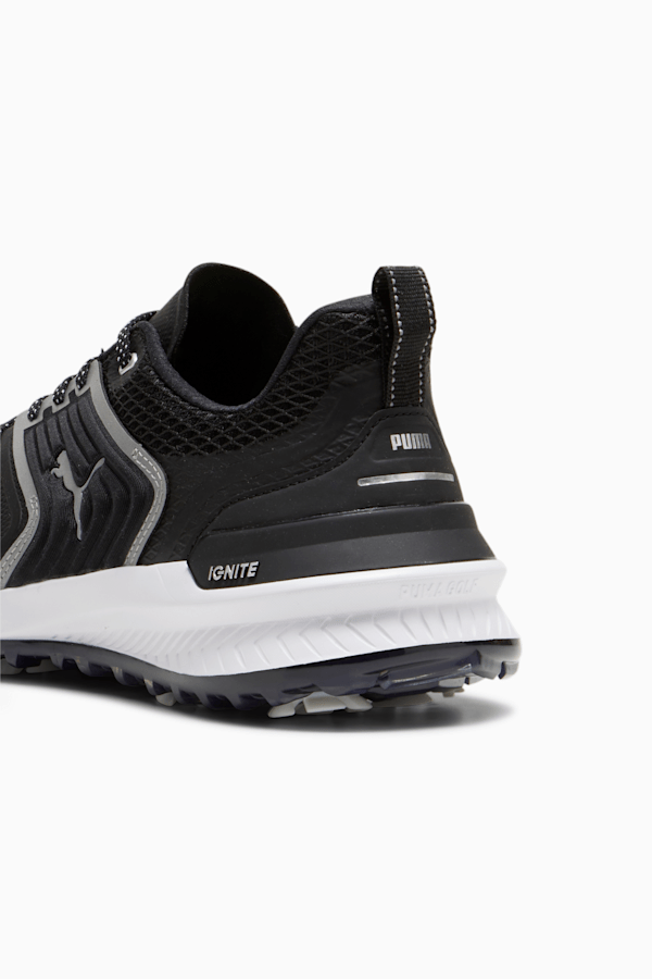 IGNITE Innovate Men's Golf Shoes, PUMA Black-PUMA White, extralarge