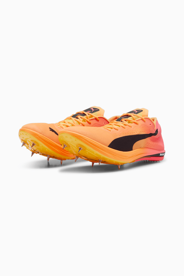 evoSPEED NITRO™ Elite 2 Long-Distance Track &amp; Field Shoes, Sun Stream-Sunset Glow-PUMA Black, extralarge-GBR